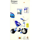 Special Offer Coloma Y Pastor Real Madrid Tricycle with Handle - 1.5 to 4 Years