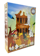 Check Point  Jordan Coloring Puzzle 60x40cm Petra - 46pcs