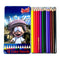 Special Offer Sunce Coloring Pencils 18x10cm Tin Box Assorted Pack of 12 - FREEJ