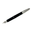 قلم حبر ريشة سائل باركر فرونتير أسود شفاف كروم