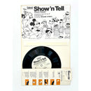 Vintage 1964 Gabriel Show'n Tell Picturesound Program Record & Filmstrip - Pack of 8