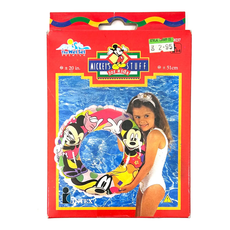 Intex Mickey & Pals Swim Ring 51cm Ages 3-6 Years - Pack of 1