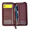 Cathedral Products Passport & Ticket Travel Zipper Wallet 240x130 mm - Brown