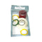 Whiteboard Marking Tape Assorted Colors & Sizes - Pack of 5