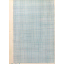 Vintage Selecta Istiklal MM Graph Paper Pad 80 GSM A4 Blue Grid - 50 Sheets