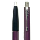 قلم حبر جاف باركر فرونتير لونا بنفسجي كروم