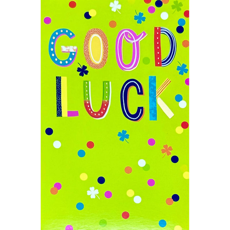 UK Greetings Goodbye & Good Luck Greeting Card 18x12 cm with Envelope