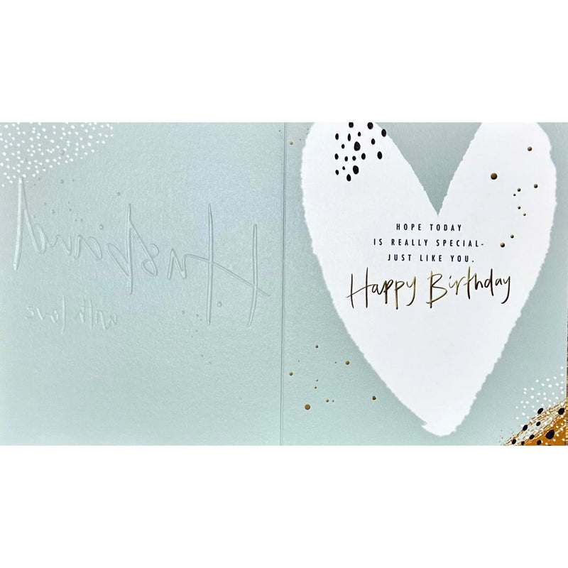 UK Greetings Husband's Birthday Greeting Card 16x18cm with Envelope