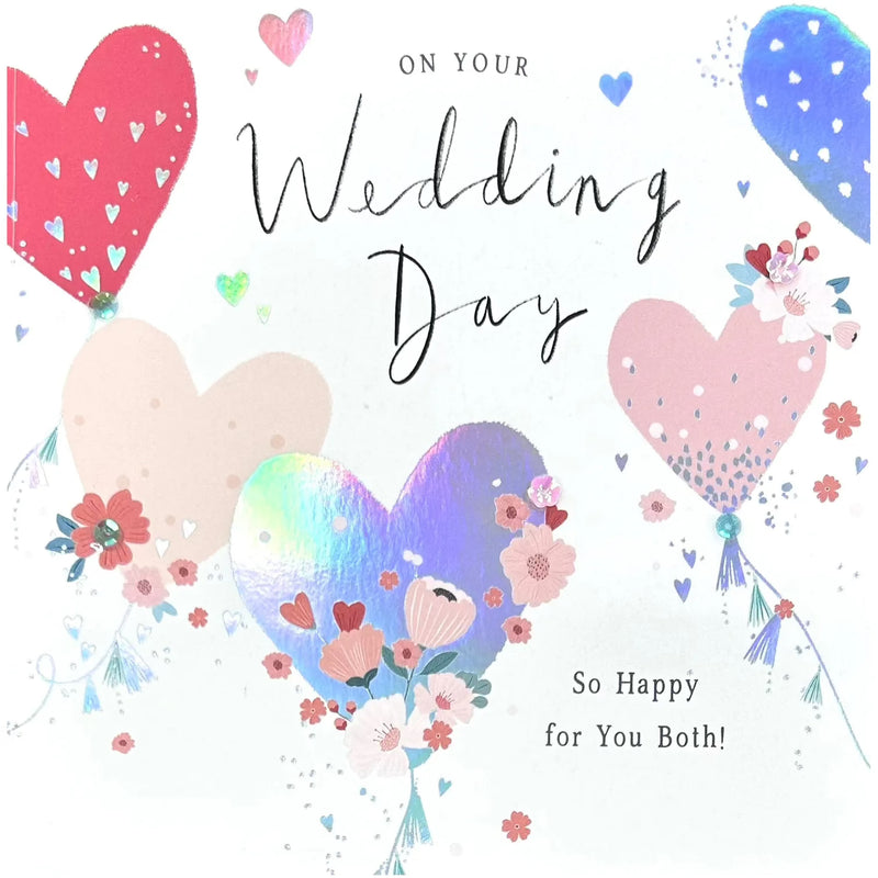 UK Greetings Wedding Greeting Card 18x18 cm with Envelope