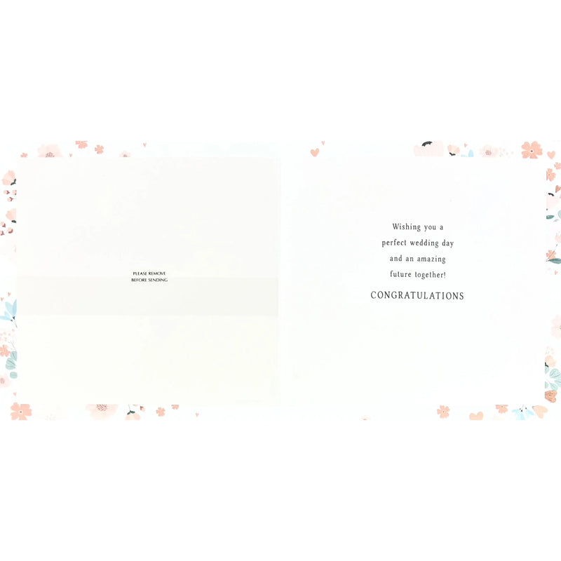 UK Greetings Wedding Greeting Card 18x18 cm with Envelope