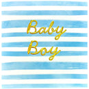 UK Greetings New Baby Boy Greeting Card 16x16 cm with Envelope