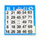 Bingo Paper Pads 10x10 cm - Pack of 50 Sheets