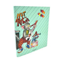 Vintage School Binders 4 Ring Laminated Heavy Duty Cardboard 32x26x4cm -Tom & Jerry