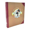 Vintage School Binders 4 Ring Laminated Heavy Duty Cardboard 32x26x4cm - Micky Mouse