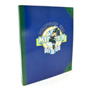 Vintage School Binders 4 Ring Laminated Heavy Duty Cardboard 32x26x4cm with Lined Paper & Dividers - Mickey Mouse