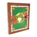 Vintage School Binders 4 Ring Laminated Heavy Duty Cardboard 32x26x4cm with Lined Paper & Dividers - Indiana Jones