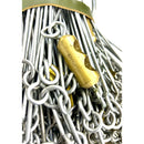 Nestle Industrial Survey Measuring Chain 250 Links & 49 Tags 50 Meter Ground Surveying Equipment with Brass Tags and Steel Handle 6mm Thickness