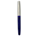 Parker Frontier Translucent Blue Chrome Trim Roller Ball Pen