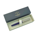 Parker Frontier Translucent Blue Chrome Trim Roller Ball Pen