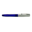 Parker Frontier Translucent Blue Chrome Trim Roller Ball Pen