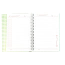 Special Offer Spiral Notebook Hard Plastic Cover 80g Lined 96 Sheets A5 -  Pack of 3