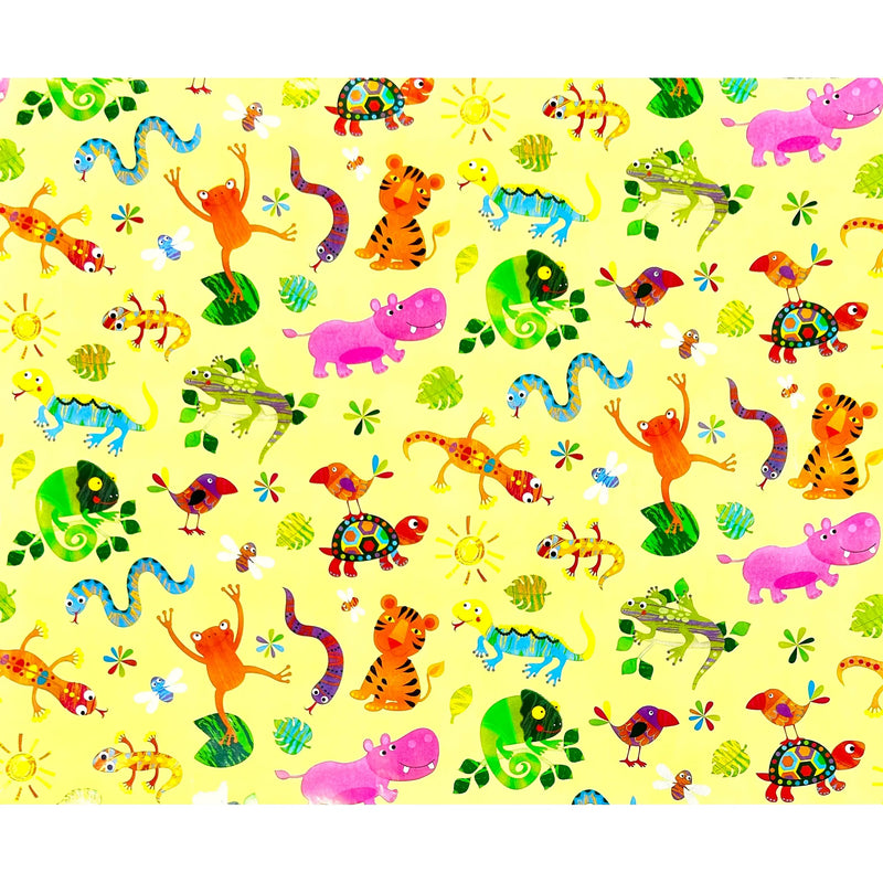 Jung Design Kids Gift Wrap Paper 75x100 cm - Jungle Fever