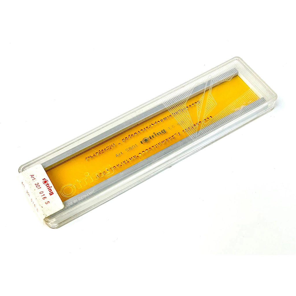 Vintage Rotring Lettering Stencil 1.6mm – Istiklal Library