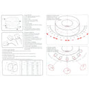 Vintage Rotring Maxi-Ellipses 1:11,47 Drawing Template