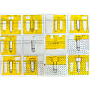 Vintage Rotring Screw Connections Template Drawing Template