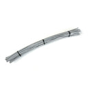 NEW Mini World Miniature Building Steel Rods for Stirrups & Rebar Works 4mm x 33.5cm - Pack of 20