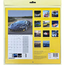 IG Design 2025 Square Wall Calendar with Pictures - Sports Cars