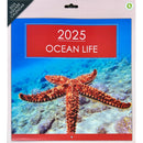 NEW IG Design 2025 Square Wall Calendar with Pictures - Ocean Life