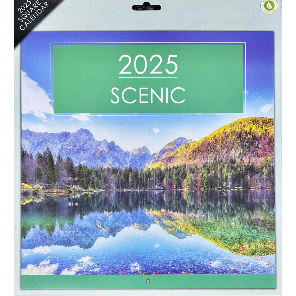 NEW IG Design 2025 Square Wall Calendar with Pictures Scenic