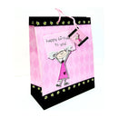 Eurowrap Large Size Gift Bag 33x27x14cm - Happy Birthday To You