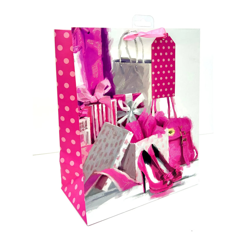 Eurowrap Large Size Gift Bag 33x27x14cm -  Fashionista