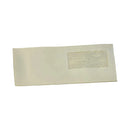 George White Envelope 75x185mm with Window - Set of 50