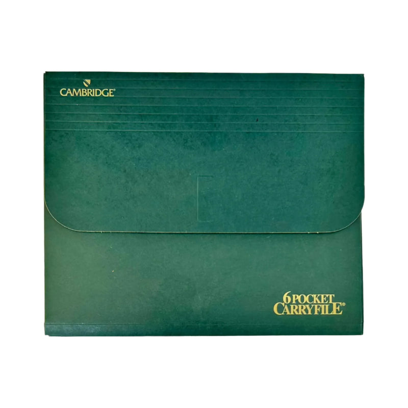 Mead Cambridge 6 Pocket Carry Wallet Organizer File - Pack of 1 ...