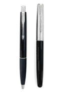 Parker Frontier Translucent Black CT Fountain & Ballpoint Pen Set