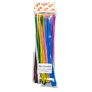 ILC Pipe Cleaners Chenille Stems 6mm x 30cm Assorted - Pack of 50