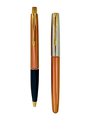 Parker Frontier GT Dawn Orange Fountain & Ballpoint Pen Set