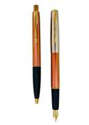 Parker Frontier GT Dawn Orange Fountain & Ballpoint Pen Set