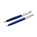 Parker Jotter Original Classic CT Ballpoint + Fountain Pen Set - Navy