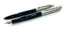 Parker Jotter Original Classic CT Ballpoint + Fountain Pen Set - Black