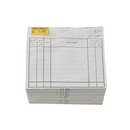 ILC Single Copy Captain Orders Book 9.5x9 cm 50 Sheets - Pack of 4