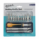 NEW Mont Marte Hobby Knife Set Signature 13pc