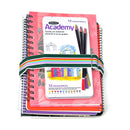 Vintage Multi-Coloured Book Straps - Pack of 24