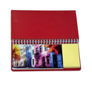 NEW Bassile 2026 Pyramid Monthly Desk Calendar with Notepad 20x19x9cm