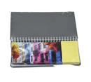 NEW Bassile 2026 Pyramid Monthly Desk Calendar with Notepad 20x19x9cm