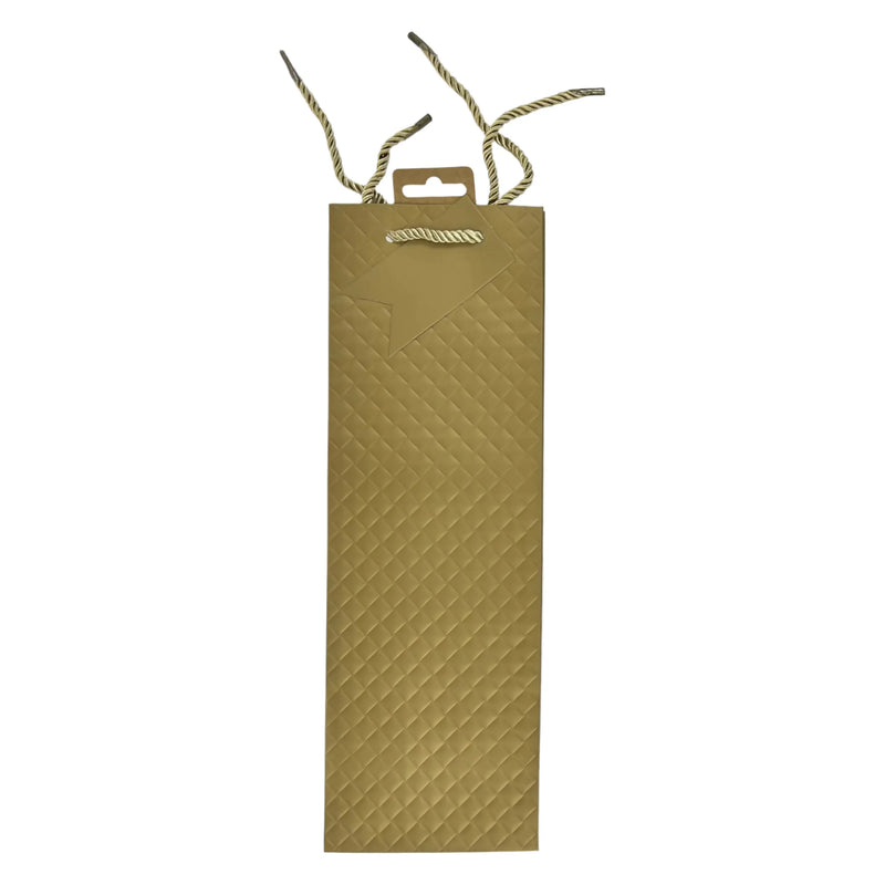 NEW Tallon Bottle Gift Bag with Handle & Tag 12x36x9cm