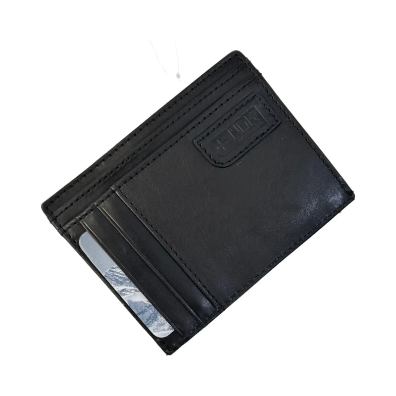 NDK Credit Card Wallet with RFID Security Shield Lining